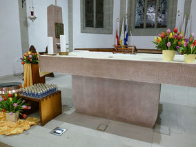 Lumen Christi - Auferstehungsmesse in St. Crescentius (Foto: Karl-Franz Thiede)